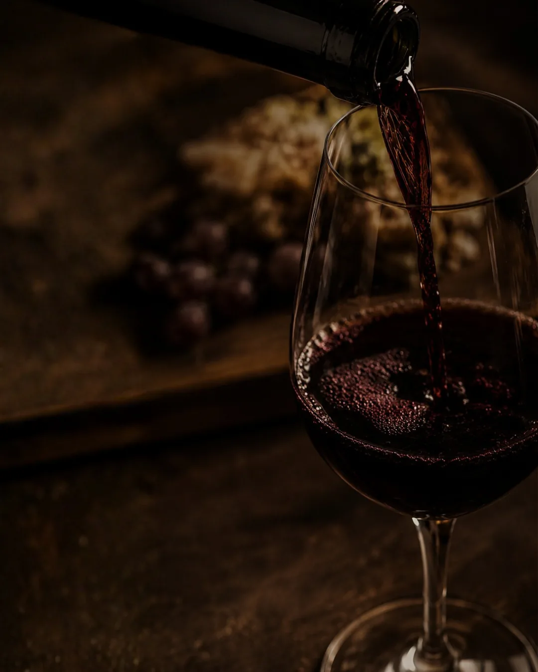 Carta de vinhos da Gran Storel